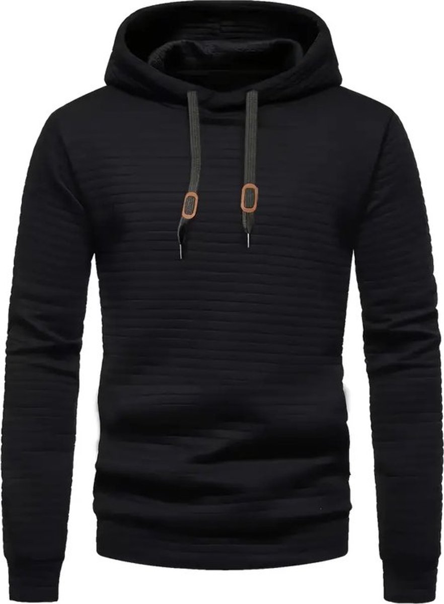 Wafel Coole Hoodies Voor Heren, Heren Casual Effen Sweatshirt Met Capuchon Streetwear Voor Winter Herfst, Als Cadeau — cadeau in Mode & Accessoires - foto 3