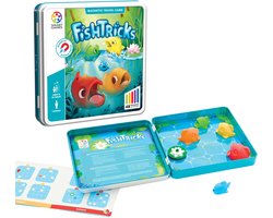 SmartGames - Fish Tricks - magnetisch denkspel - 48 opdrachten - vissen