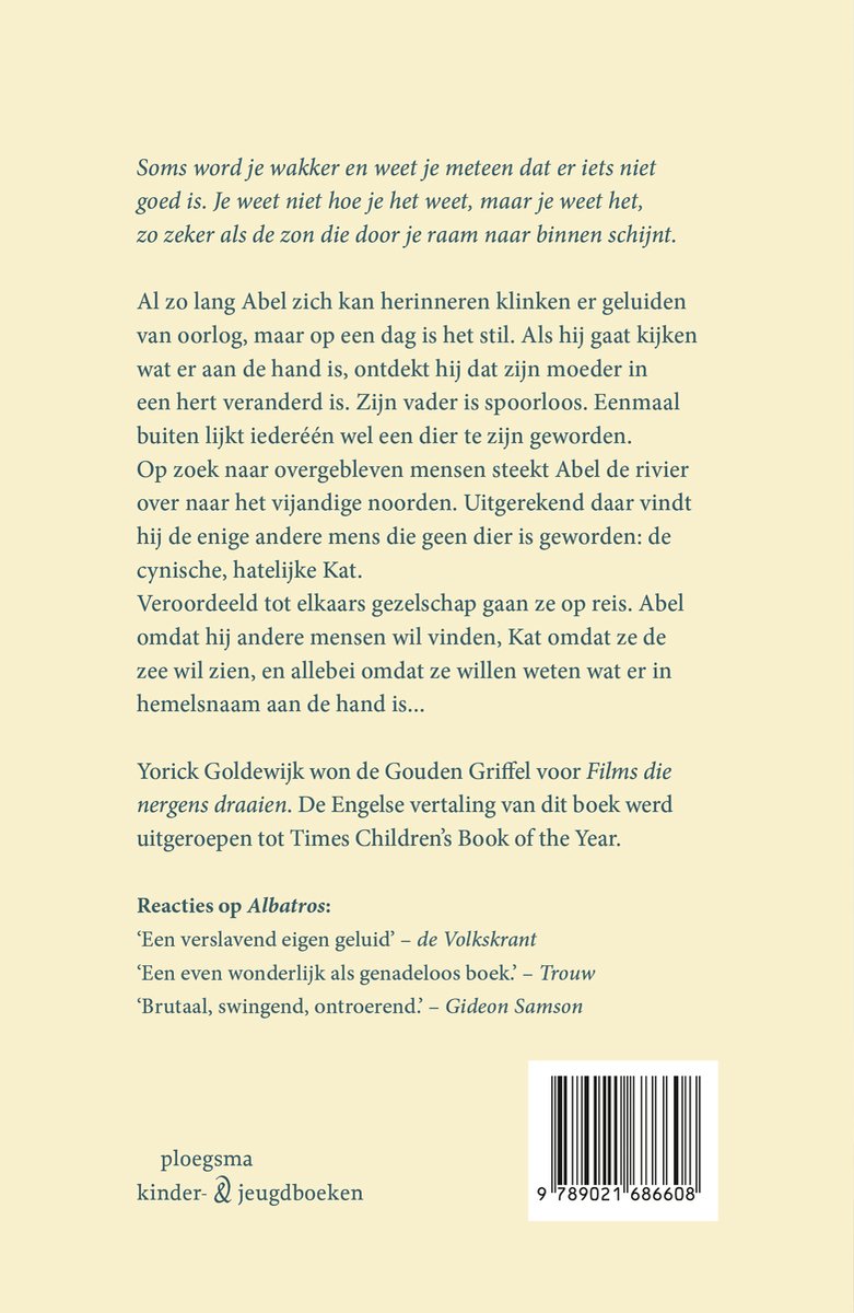 Albatros - back cover