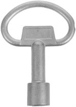 EFUTURETIME Inspectieklep, 15 x 15 cm, droogbouw, onderhoudsklep, metaal, wit, inspectiedeur, plaatstaal, vierkante sluiting met 2 sleutels, inspectieluik voor loft, badkamer, keuken, magazijn