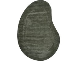 MASSO - Vloerkleed - Donkergroen - 160 x 230 - Viscose