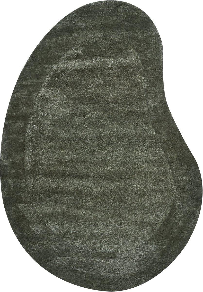 MASSO - Vloerkleed - Donkergroen - 160 x 230 - Viscose