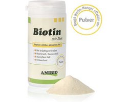 anibio biotine met zink voor de huid voor hond en kat 260 gr.
