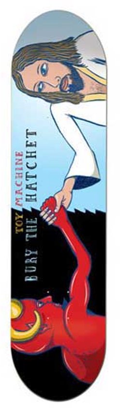 Planche de skateboard Toy Machine Bury The Hatchet 8.0