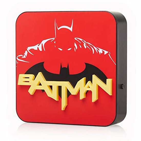 Batman Bureaulamp en Wandlamp - Gamingaccessoire voor Slaapkamer en Kantoor