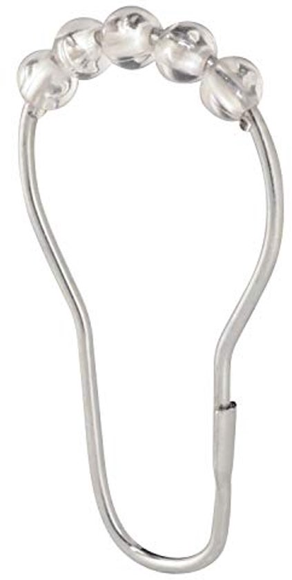 iDesign 76770EU Ringen, metalen en kunststof spanstang, set van 12