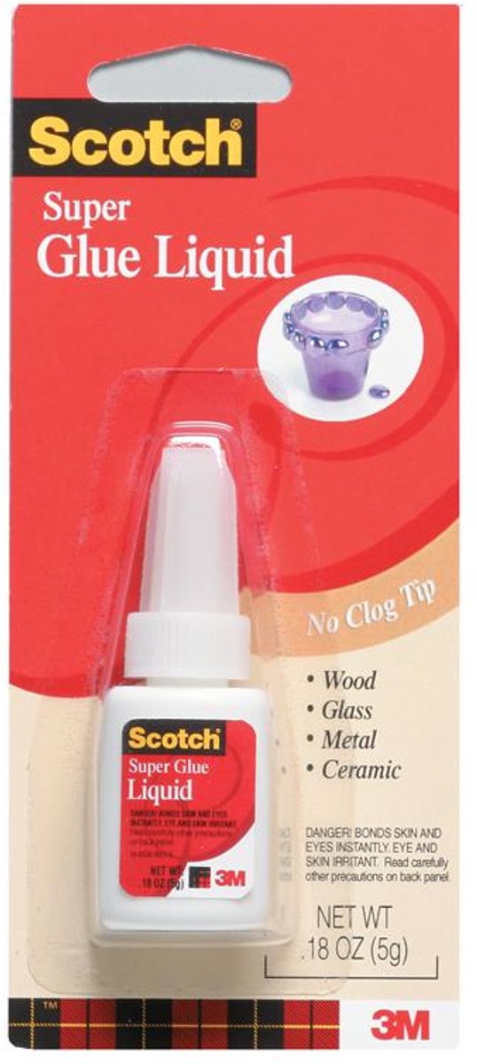 Scotch - Super Glue Liquid - 0.52 ml - AD110