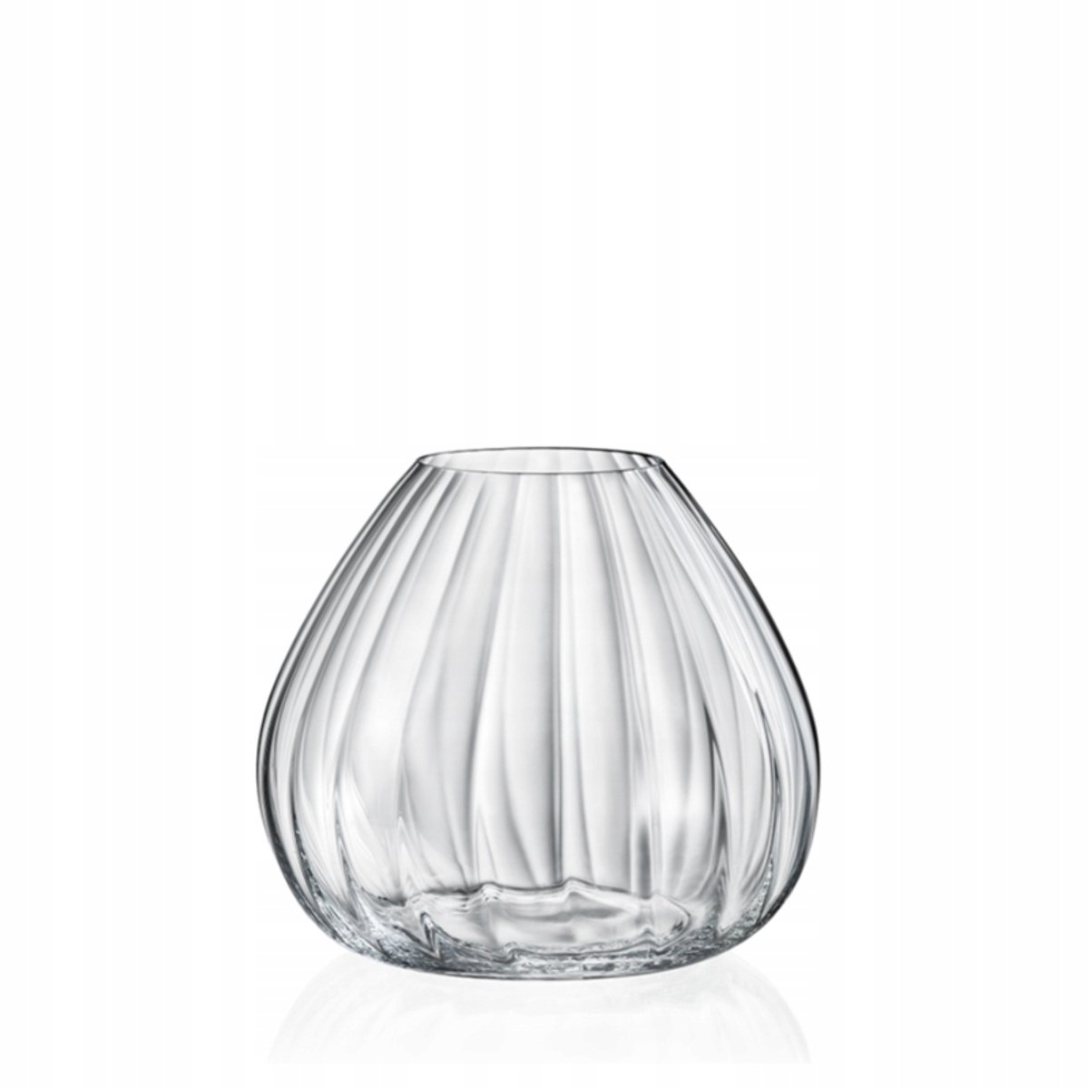 Bohemen Crystalex Waterval Kristallen Vaas 16,5 x 18,5 cm