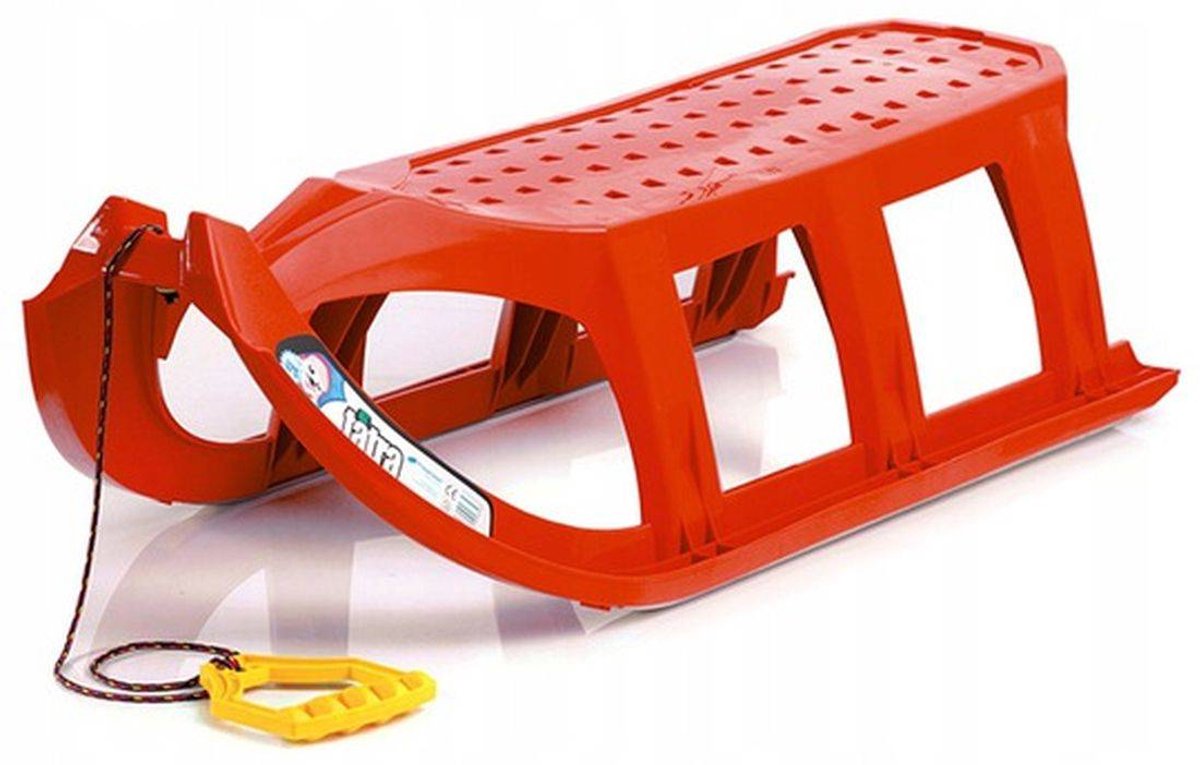 Prosperplast Tatra Kunststof Slee met Touw - Rood