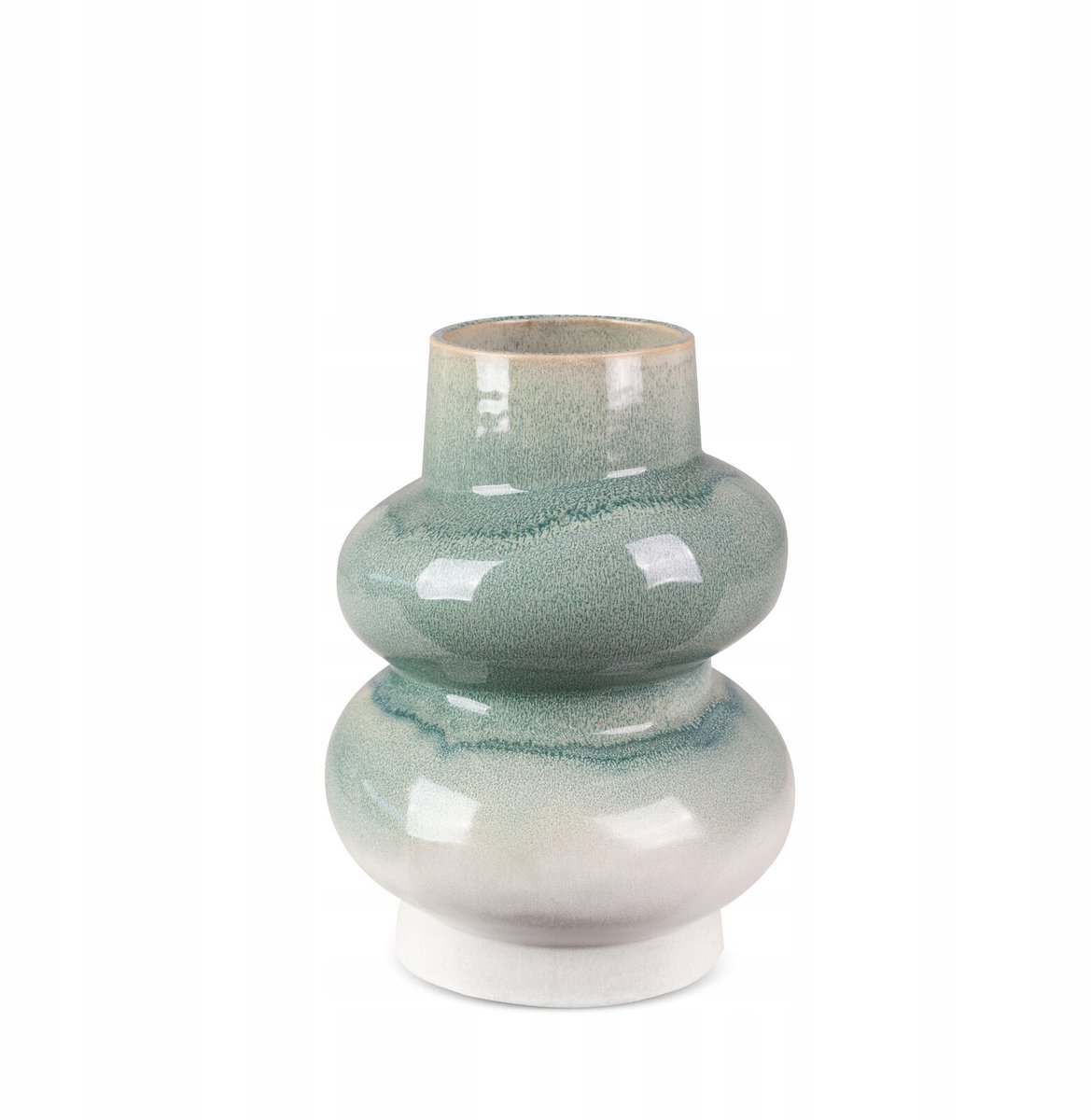 Decoratieve Vaas Liana 17x23 cm Crème Keramiek