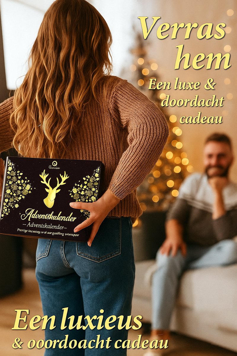 Luxe Adventskalender Mannen 2025 – 24-delige Beauty & Verzorgingsset voor Lichaam, Gezicht, Haar & Baard – Kerstcadeau voor Hem (Papa/Vriend) – foto 2