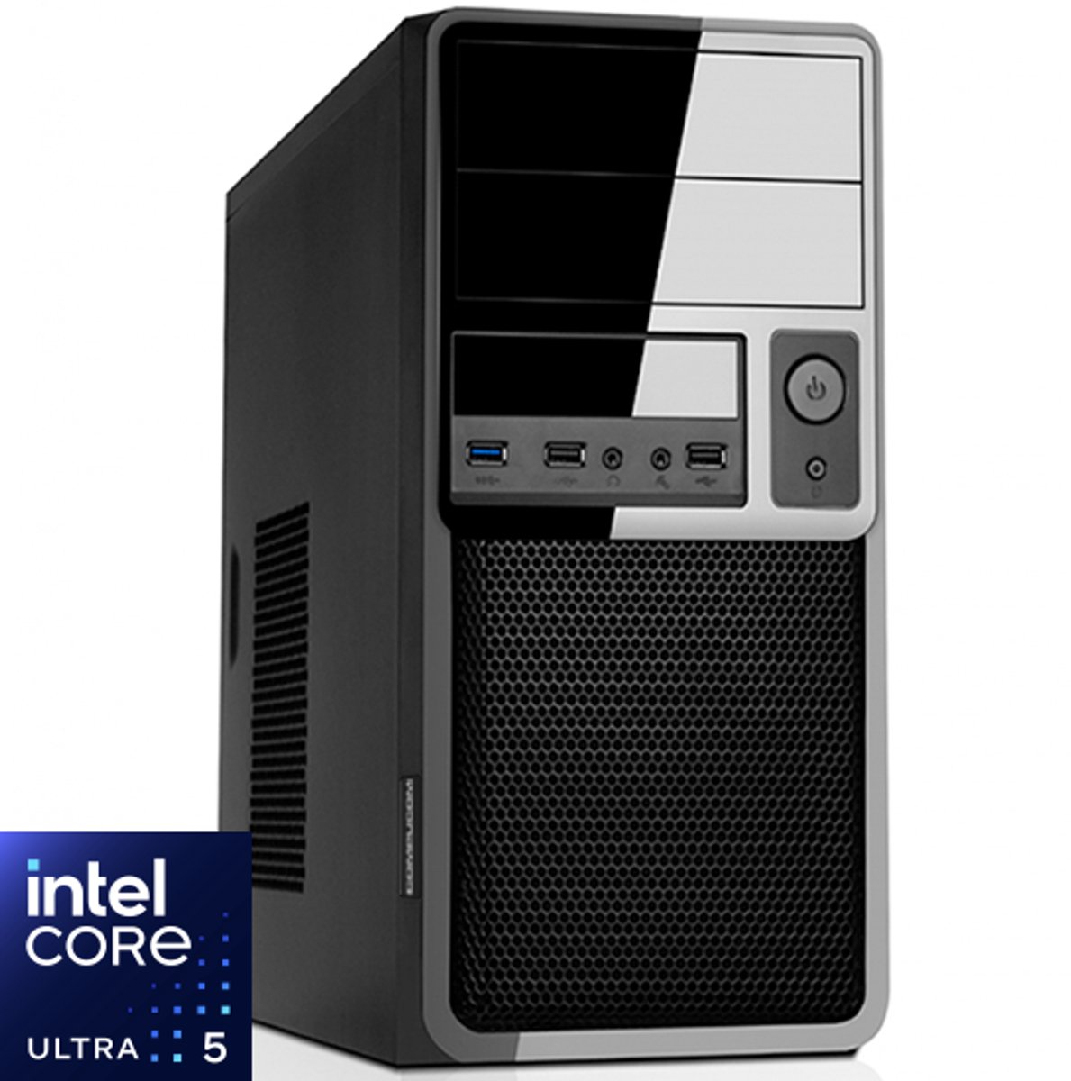 Intel Desktop PC met Core Ultra 5 225 - 32GB DDR5 - 1000GB NVMe M.2 SSD - WiFi - Bluetooth - Windows 11 Pro (DT-375958)