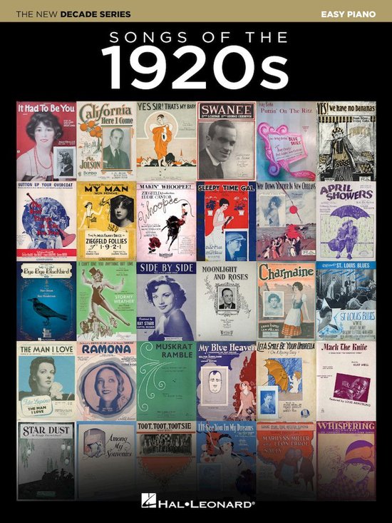 Songs of the 1920s - cover