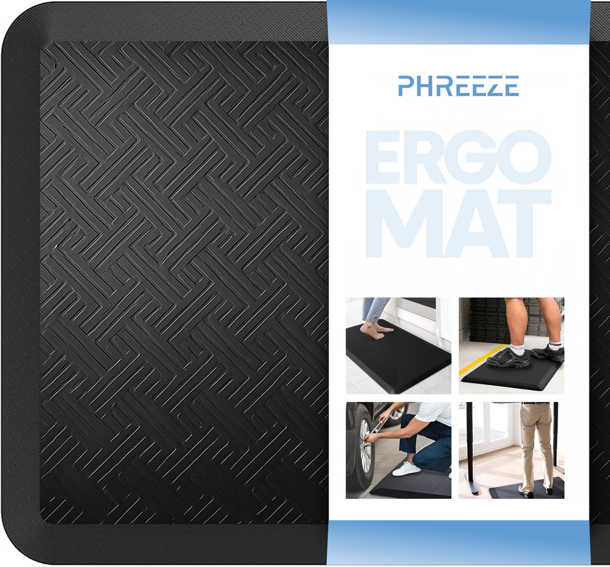 Phreeze Stamat - Anti Vermoeidheidsmat - Ergonomische Mat ...
