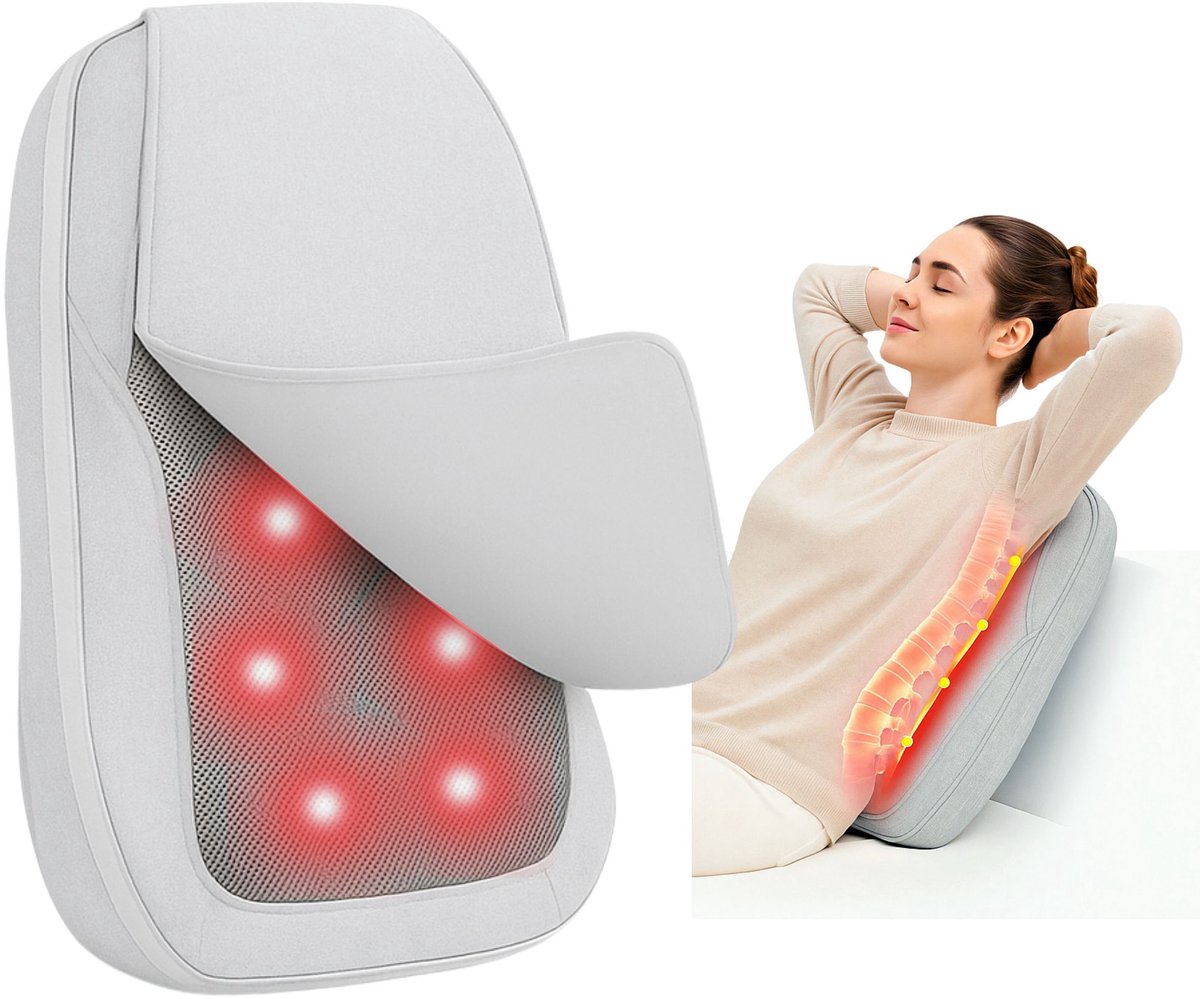 KHYR - NIEUW - 2026 Shiatsu Massagekussen- Rugmassage