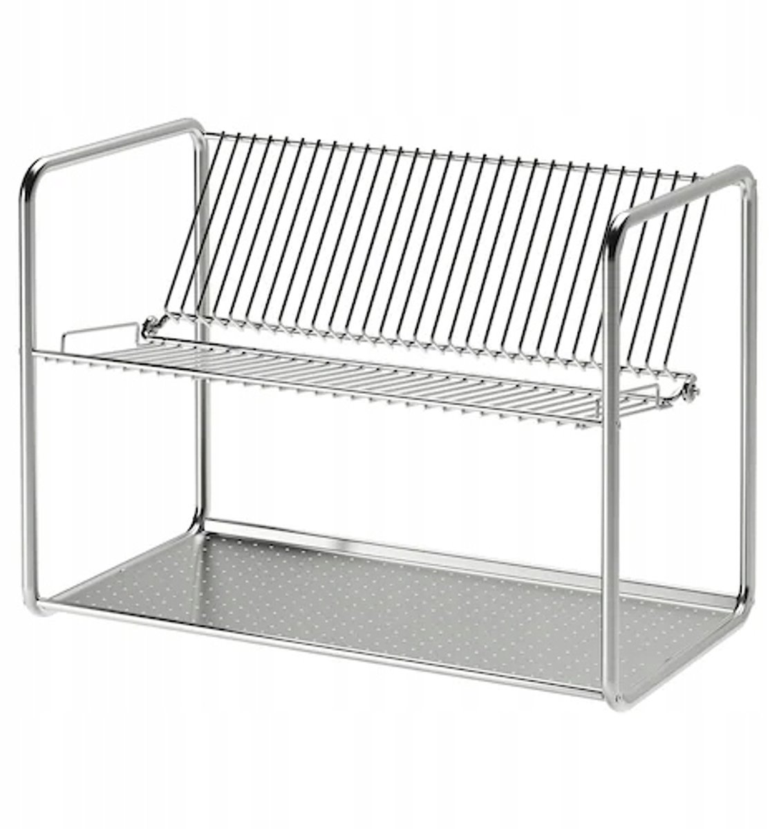 IKEA ORDNING Bestekhouder & Droogrek RVS - 50x27x36 cm