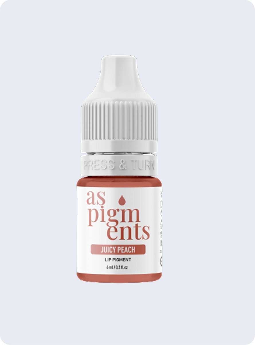 ASCompany Pigment – Juicy Peach 6 ml – Lip Pigment