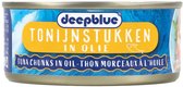 Tonijn in olie 185 gram (Deepblue)