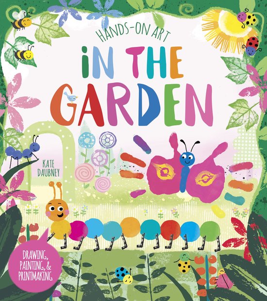 Hands-On Art: In the Garden - cover