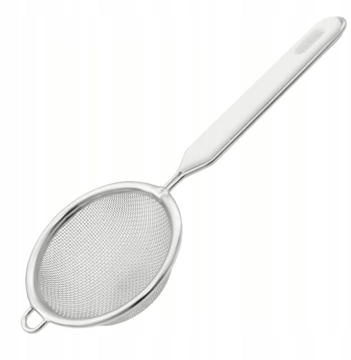 Fackelmann Inox Zeefje 7cm - RVS, Ophangbaar, Keuken Zeef