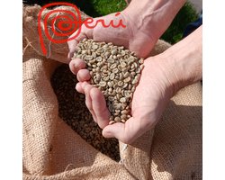 Arabica Koffiebonen 1 kg Ongebrand Peru Premium Groen