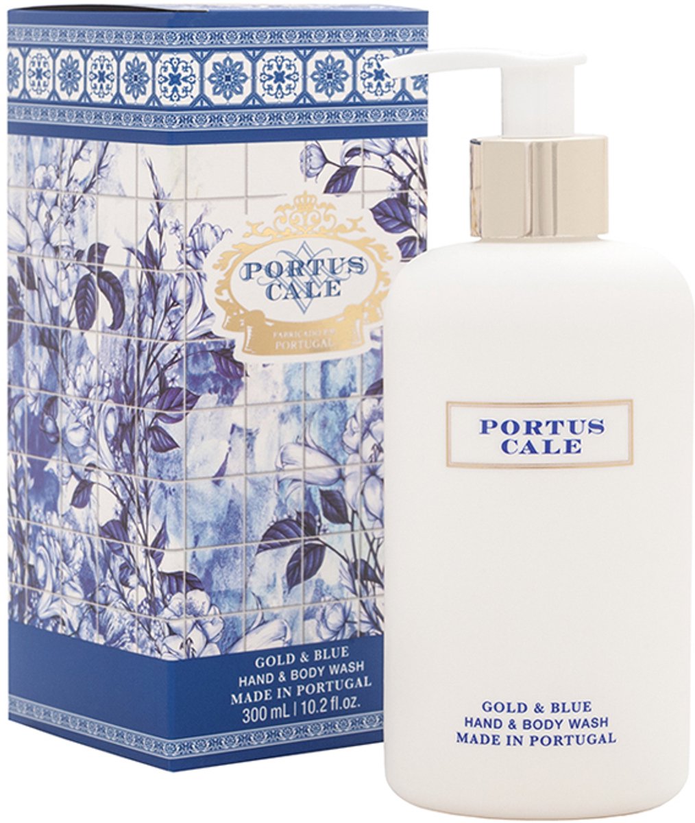 Castelbel Portus Cale - hand & body wash - Gold & Blue 300ml - Portugal