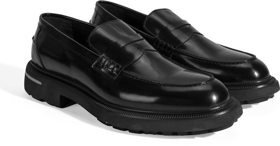 DESA Chaussure basse/Ballerine Cuir Noir Homme Astuce de chaussure: rond Taille: 42 EU