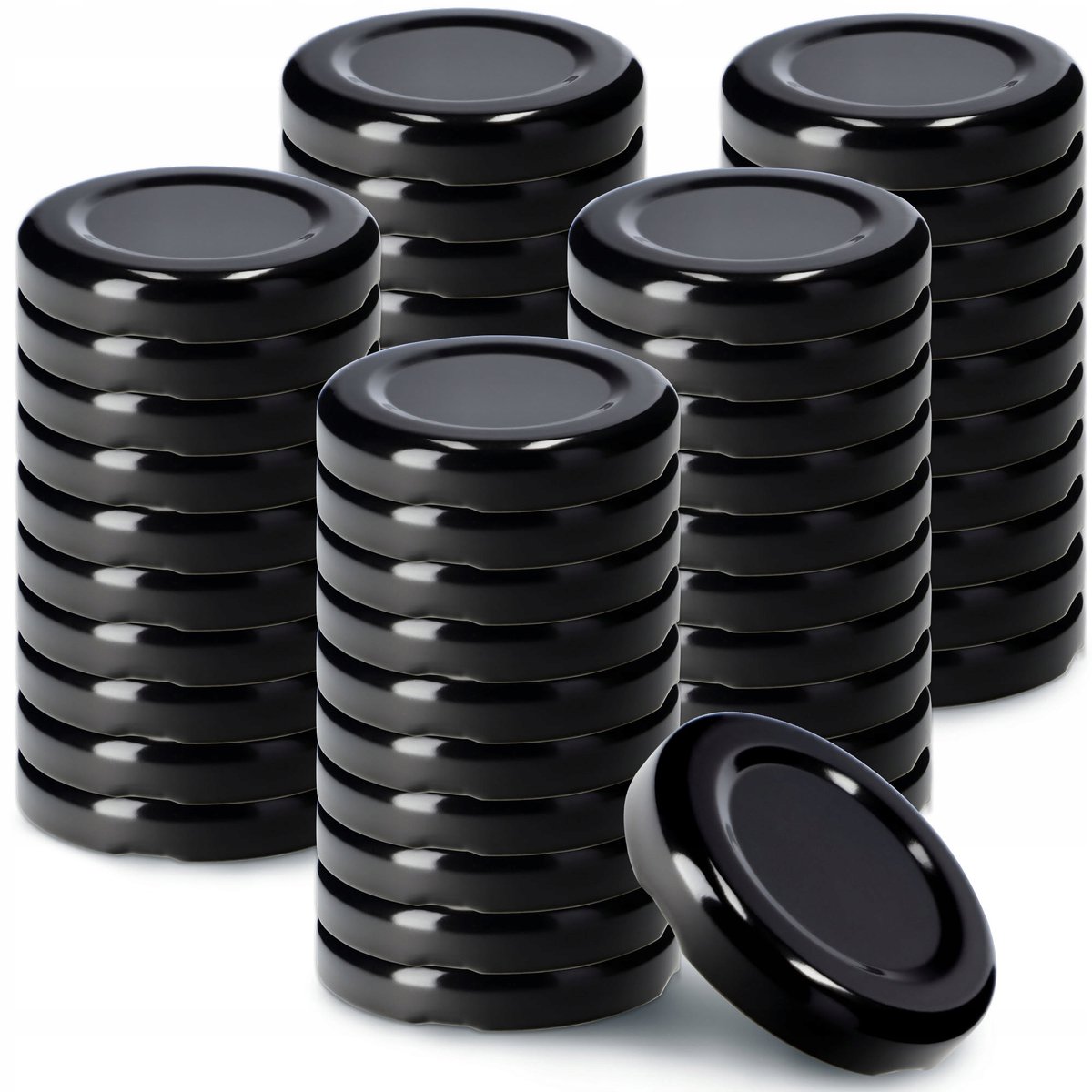KADAX doppen voor flessen, potten, dop, deksel, Fi33, 50 stuks, 3 haken