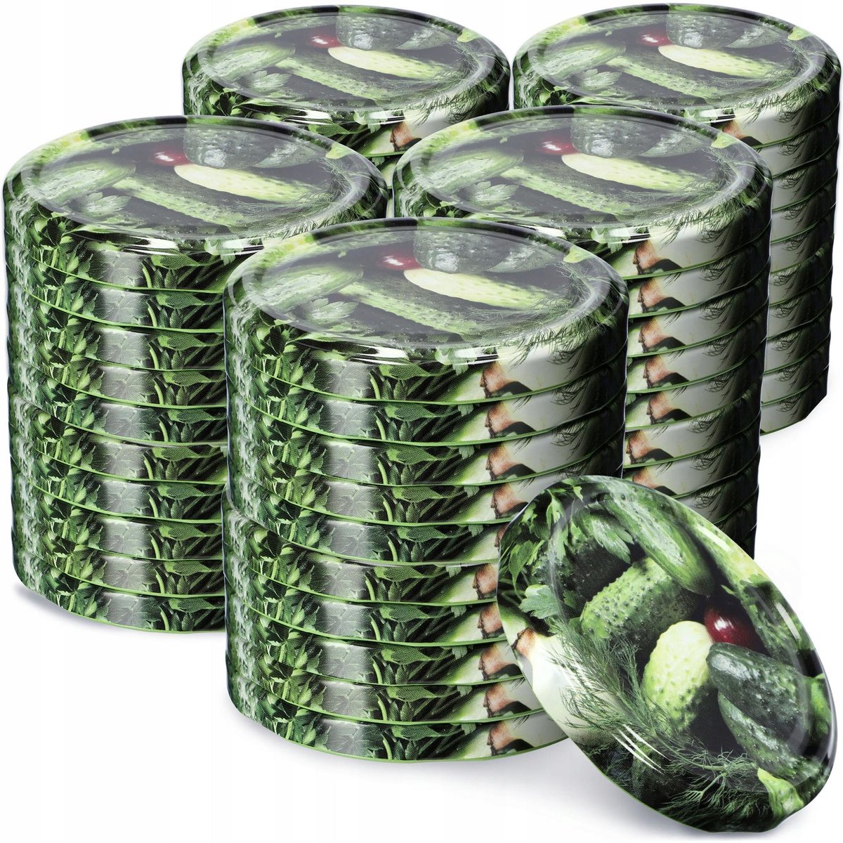 KADAX 50x Jar Caps Fi 82 Caps voor Potten Deksels Conserven