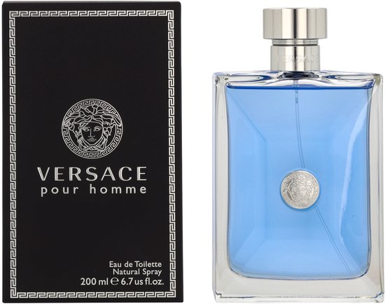 Versace pour Homme – 200 ml – eau de toilette spray – herenparfum