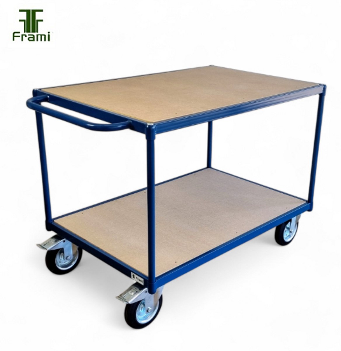 FRAMI tafelwagen 1200 x 800 mm met 2 legborden