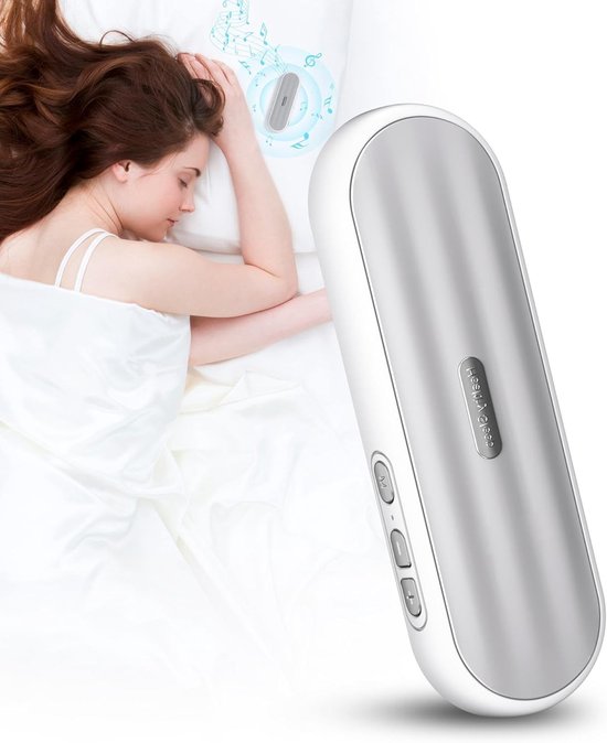Bluetooth Onderkussen Speaker Draadloos Wit – Botgeleiding, White Noise, 20u Batterij, TF-kaart, Slaap & Ontspanning