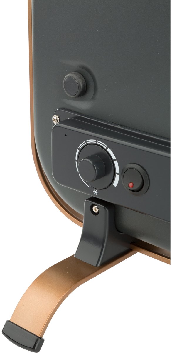 HeatPal Marble Blackline infrarood verwarming 1300W marmer aluminium