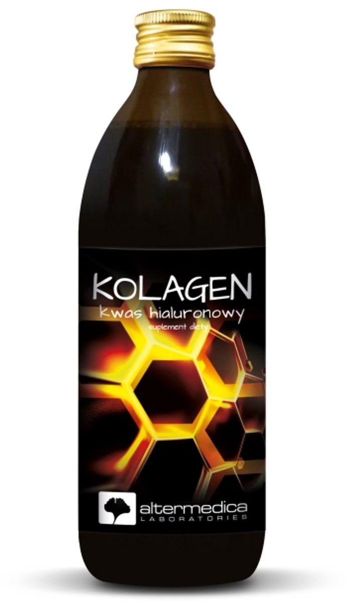 COLLAGEEN hyaluronzuur - Collagen with mango - 500ml - Energiehuishouding - Immuunsysteem - Geproduceerd in de EU - Glazen fles