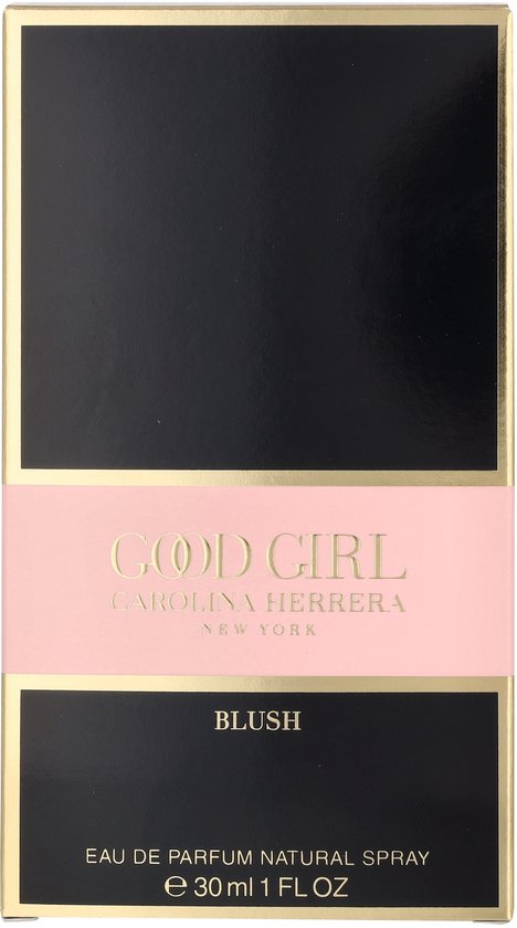 Verpakking van 'Good Girl Carolina Herrera Blush' Eau de Parfum.
