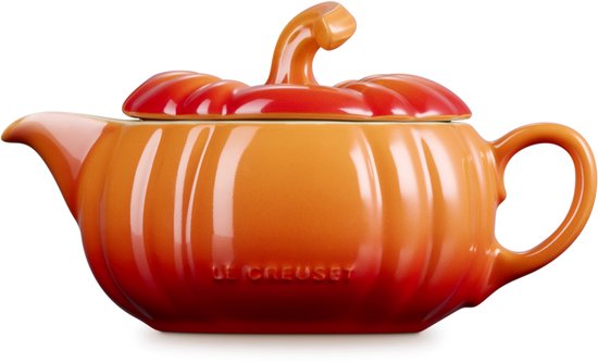 Le Creuset – Sauskom – Pompoen – in Aardewerk – Oranjerood