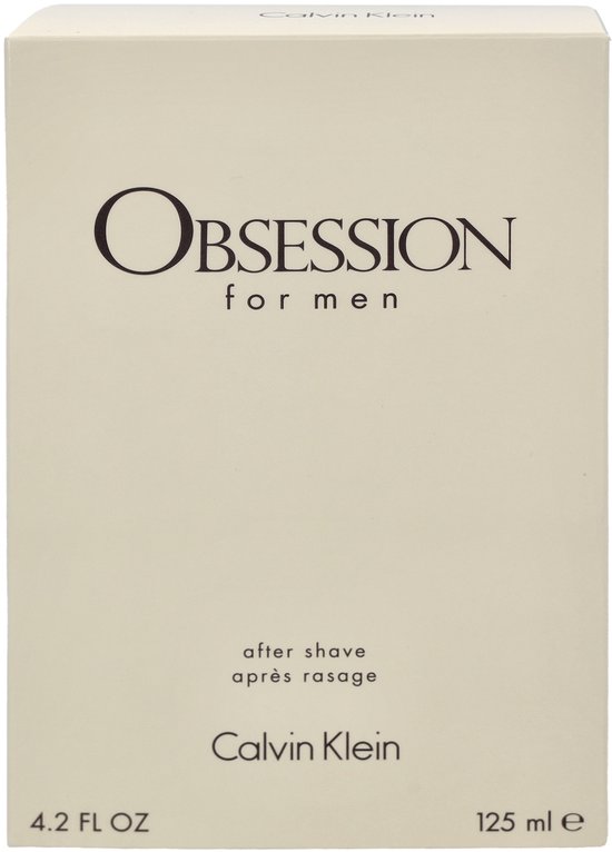 Calvin Klein Obsession for men aftershave lotion 125ml