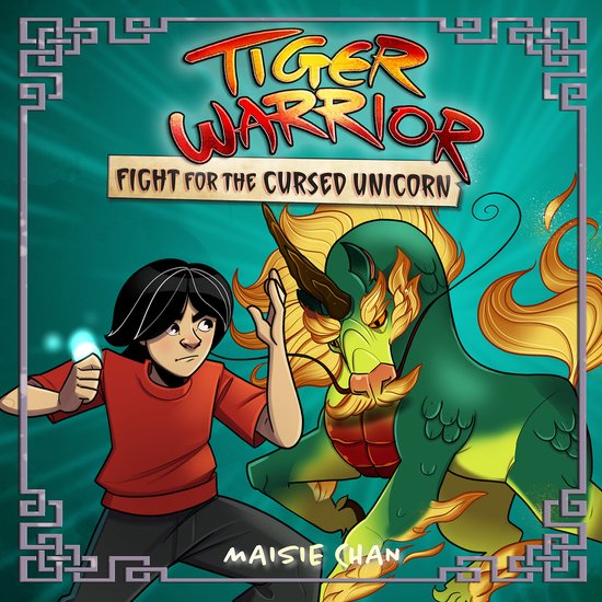 Tiger Warrior5- Fight for the Cursed Unicorn - cover