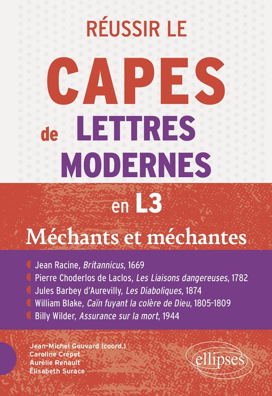 Réussir le CAPES de Lettres Modernes en L3. Programme 2026  ... - cover