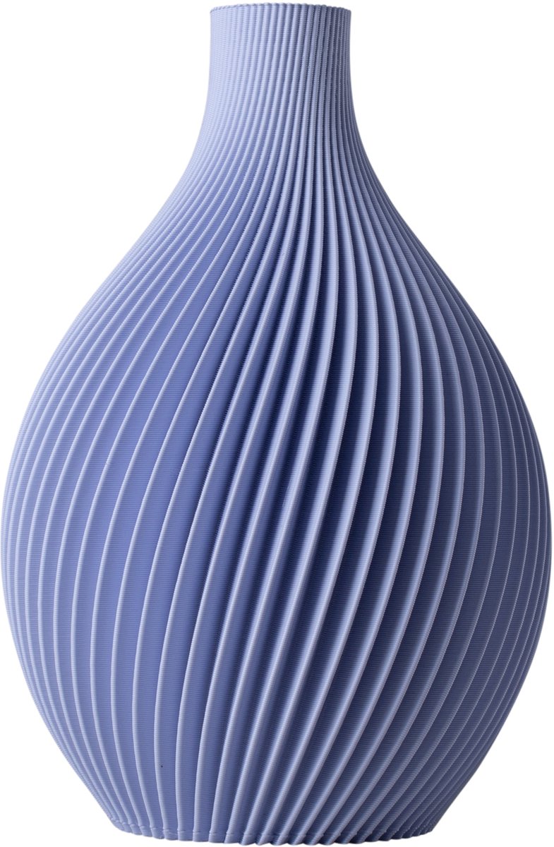 SLIMPRINT Vaas IRIS - Zacht Groen - D14 x H20,2 cm - Elegante Bolvaas