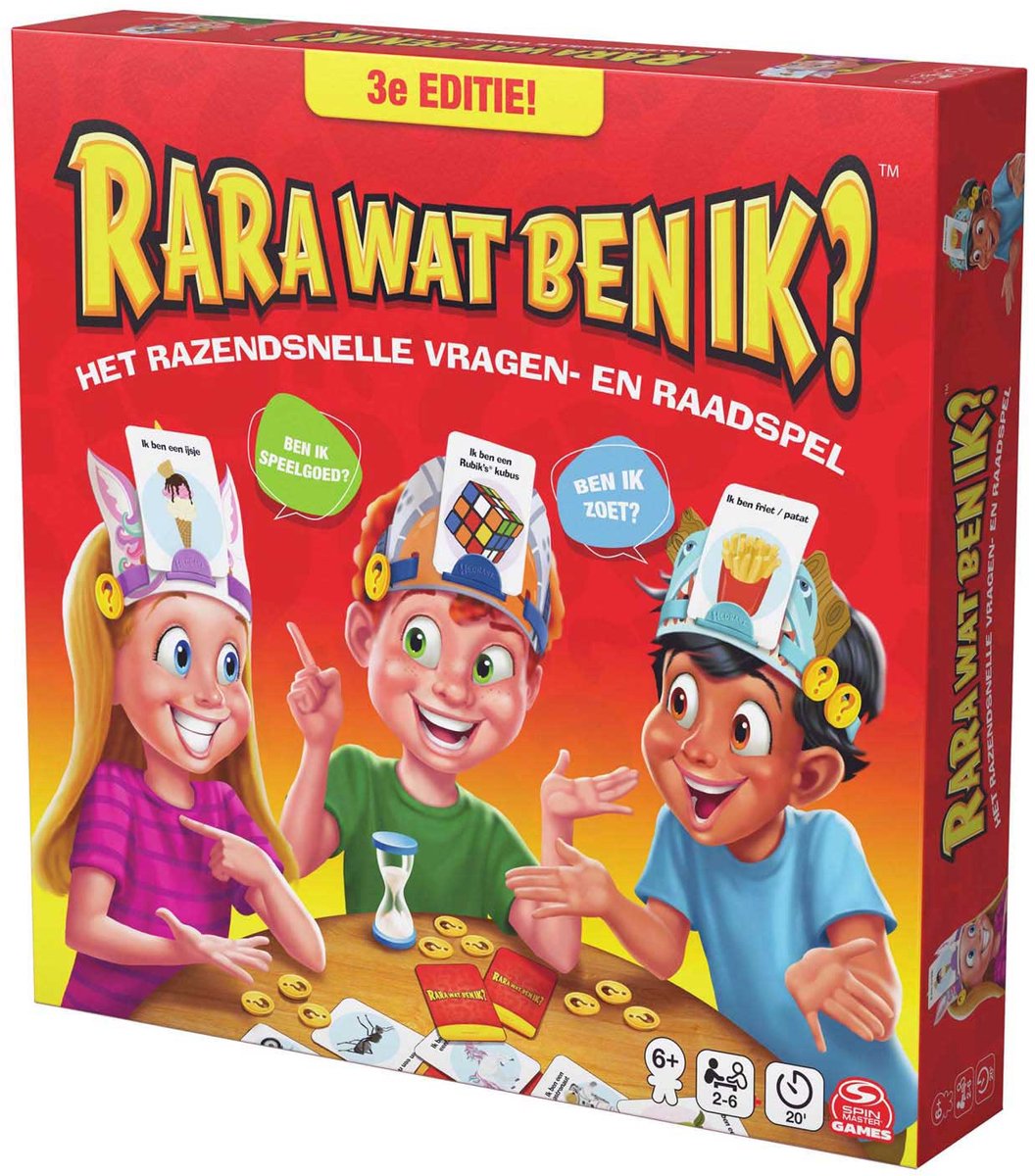 RARA wat ben ik? Hedbanz 3e editie 2025 - Nieuwe kaarten en hoofdbanden - 2-6 spelers — afbeelding 8