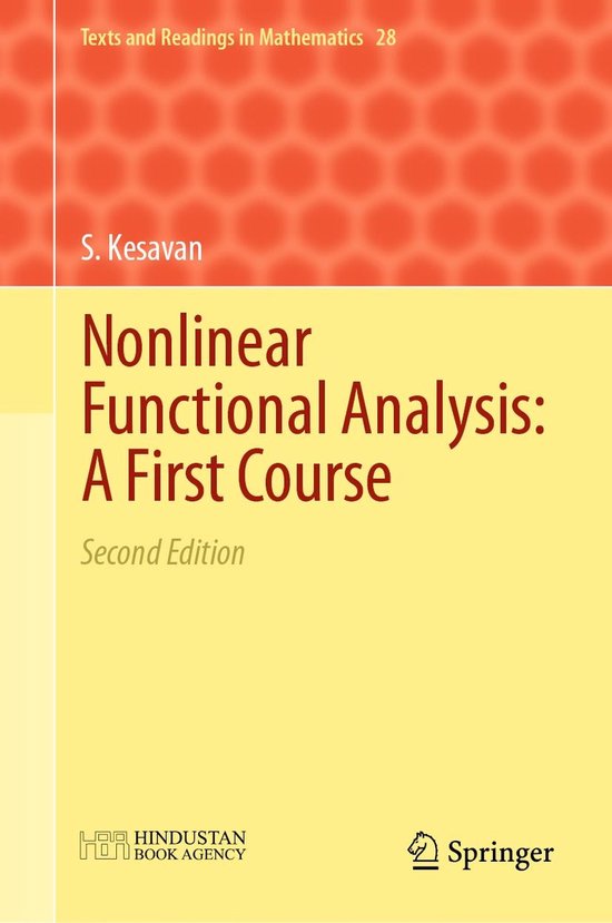 Mathematics and Statistics (R0) - Nonlinear Functional Analy ... - cover