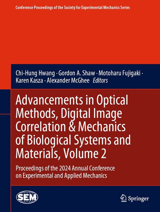 Engineering (R0) - Advancements in Optical Methods, Digital  ... - cover