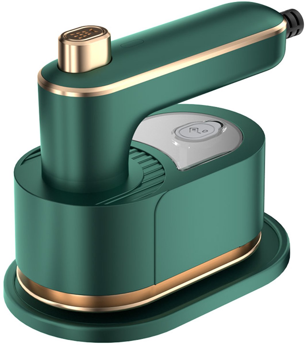 Gloovon® - Kledingstomer - Mini - Stoomreiniger - Handstomer - Compacte - Inklapbare Handstomer - Strijkijzer - 50ml - Snelle opwarmtijd - Geschikt voor Kleding en Meubilair - Donkergroen
