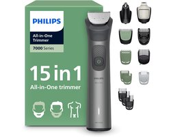 Philips Series 7000 Multigroom MG7921/15 – 15-in-1 Trimmer voor Gezicht, Haar & Lichaam - Waterproof - Eén tool voor je complete verzorgingsroutine