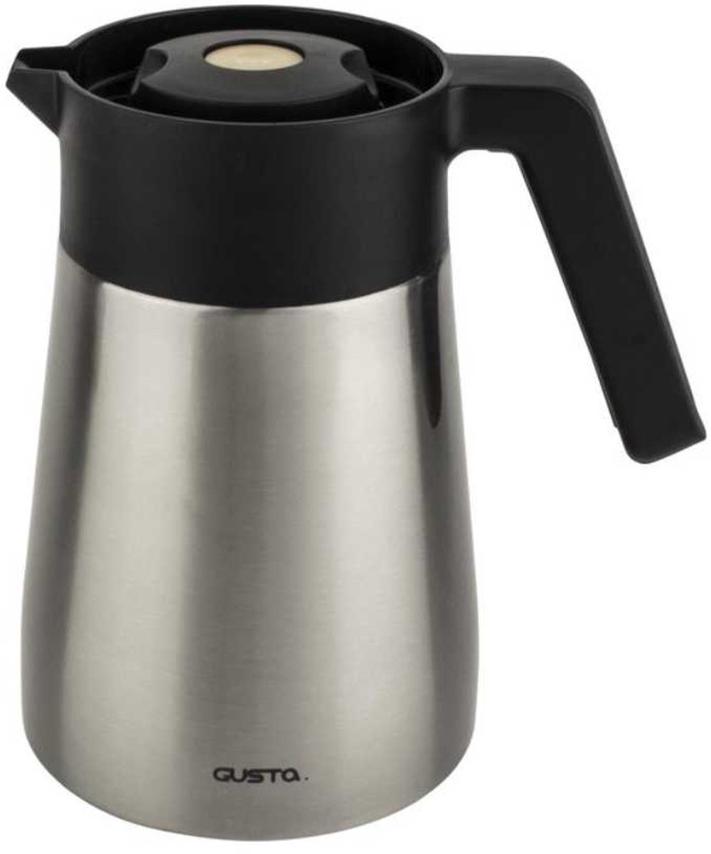 Gusta Thermoskan - 1 liter - Thermosfles - Grijs