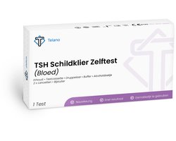 TSH Schildklier Zelftest - Thuistest voor Schildklierfunctie - Telano Schildkliertest