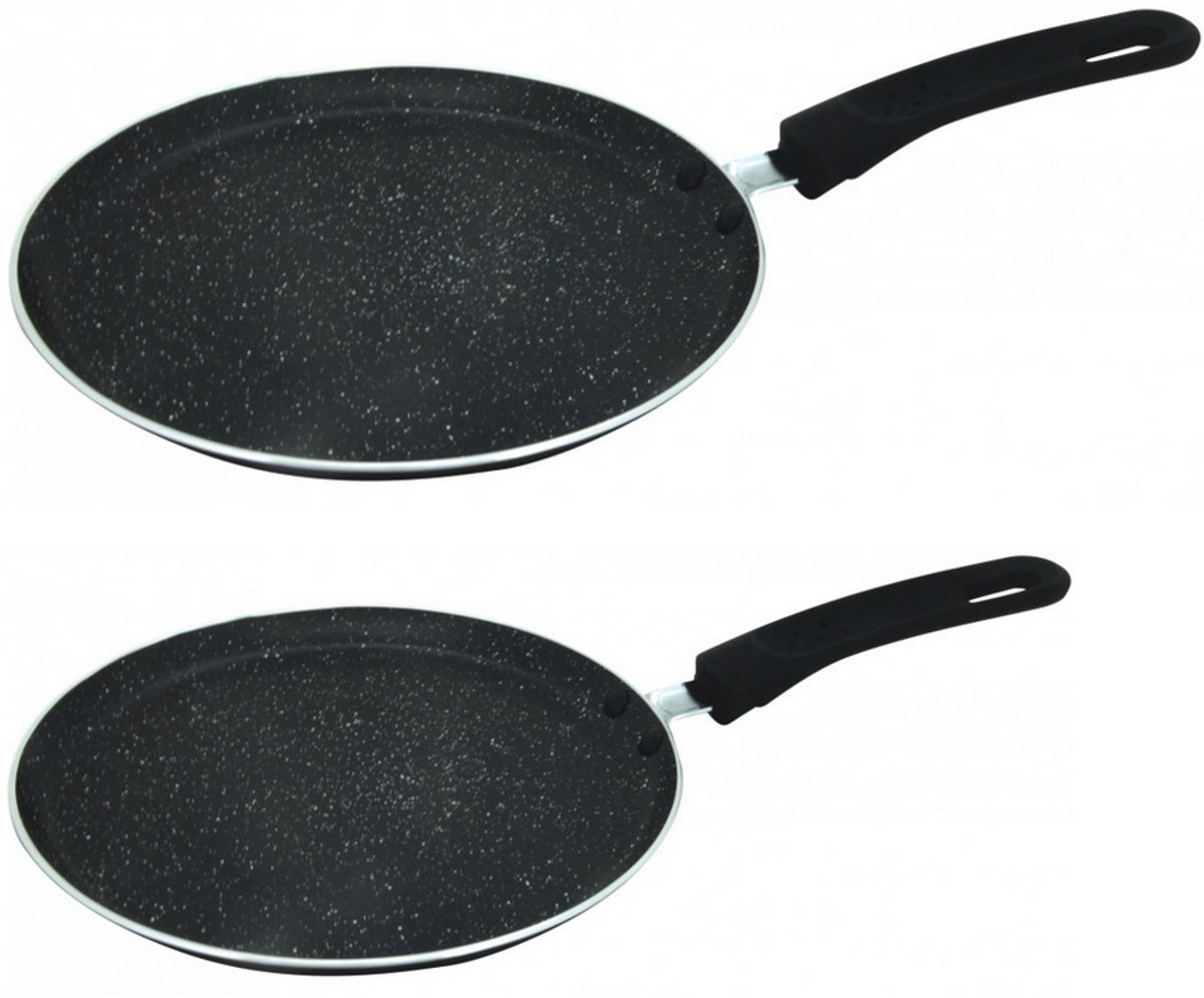 Kinghoff pannenkoekenpannen set - 22 en 28 cm - Ook voor inductie