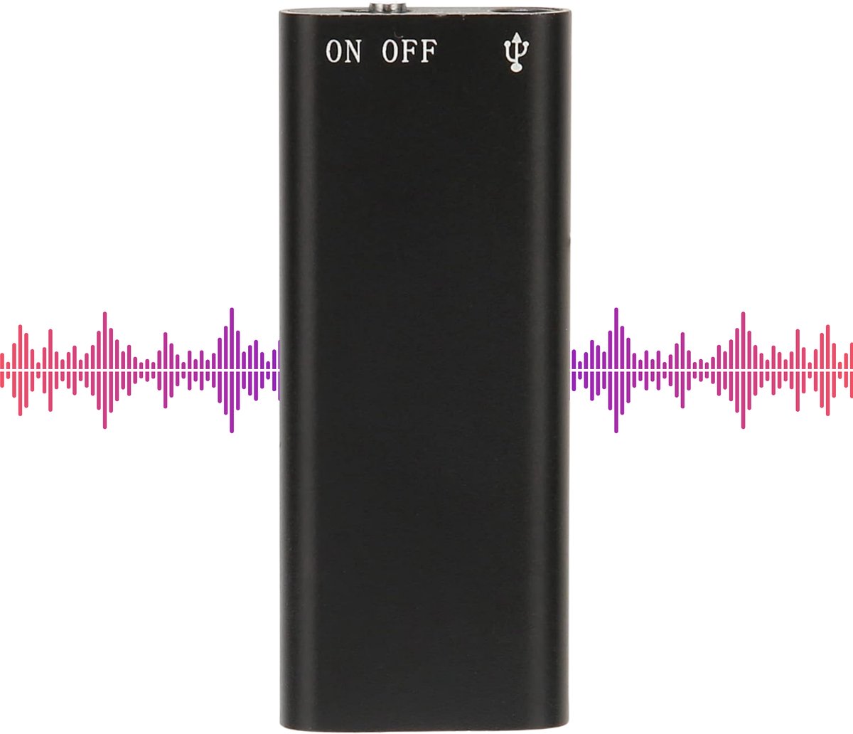 Gadgetplace Mini Afluisterapparatuur Pro 64GB met Speakers - Direct terugluisteren - Afluisterapparaat - Voice Recorder Digitaal - Dictafoon - Spy kopen? | | Spraakrecorders