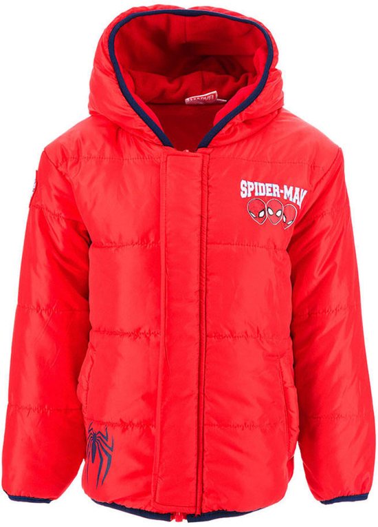 Manteau d'hiver Marvel Spiderman - Rouge - Taille 110/116